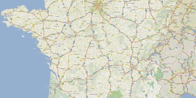Франция карта платных дорог